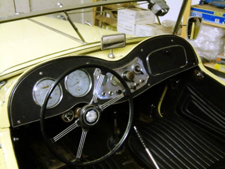 MG TD 1951 INTERIOR